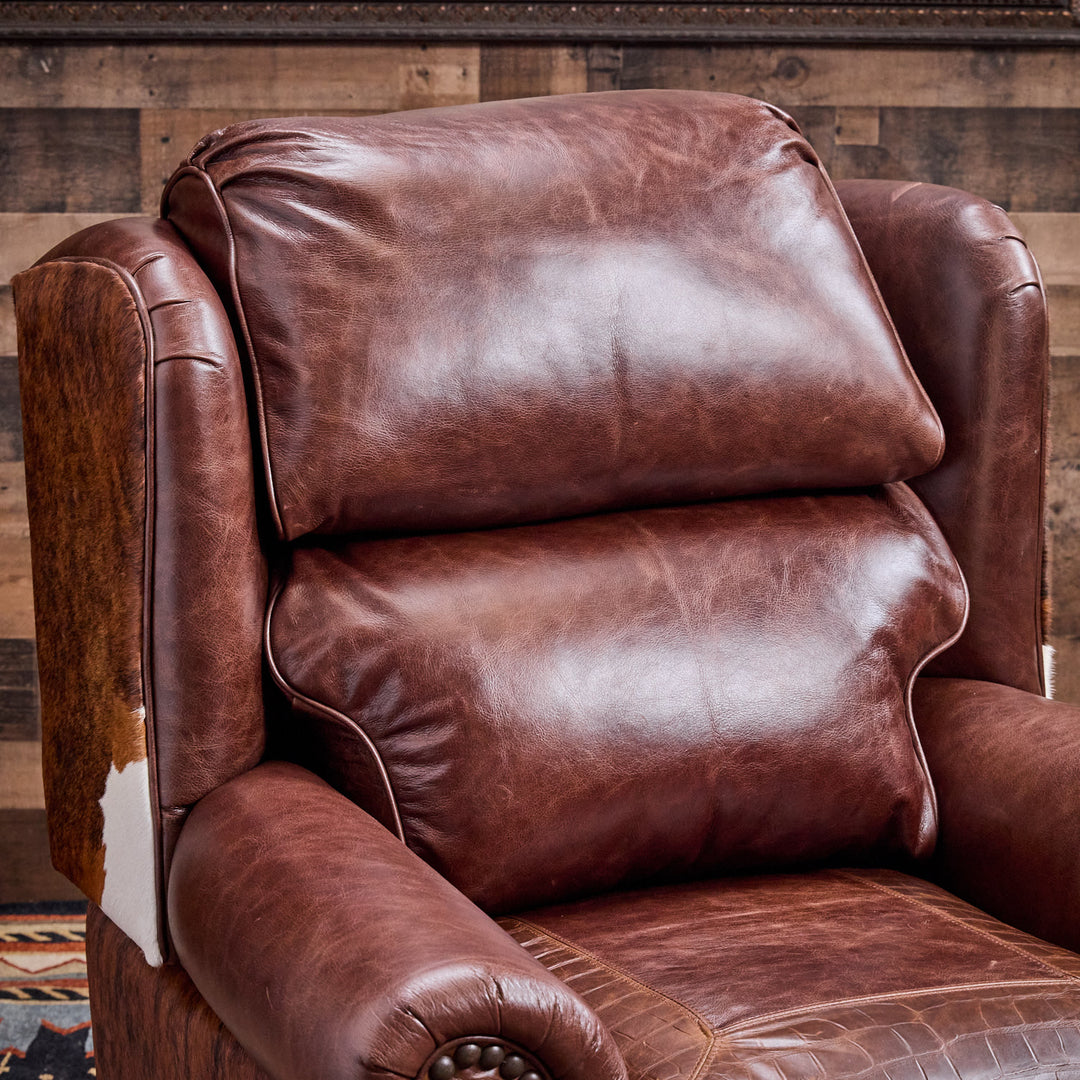 Cattleman Oversized Wingback Recliner