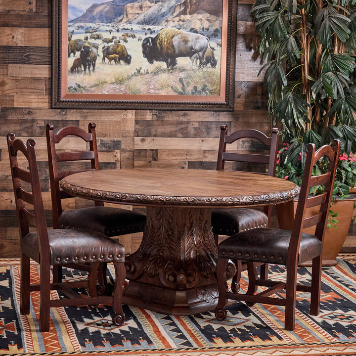 Amery Carved Dining Table