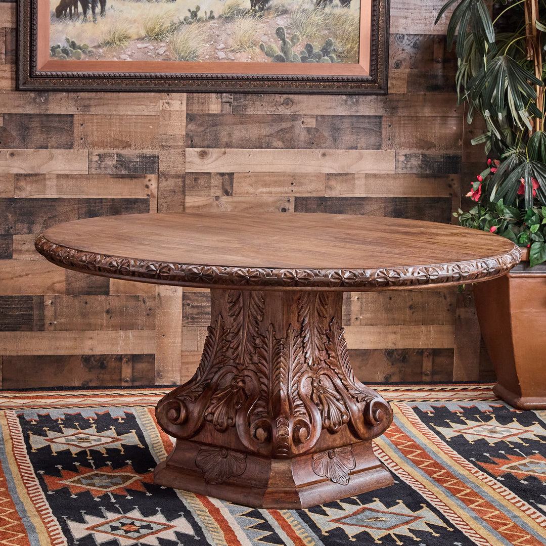 Amery Carved Dining Table