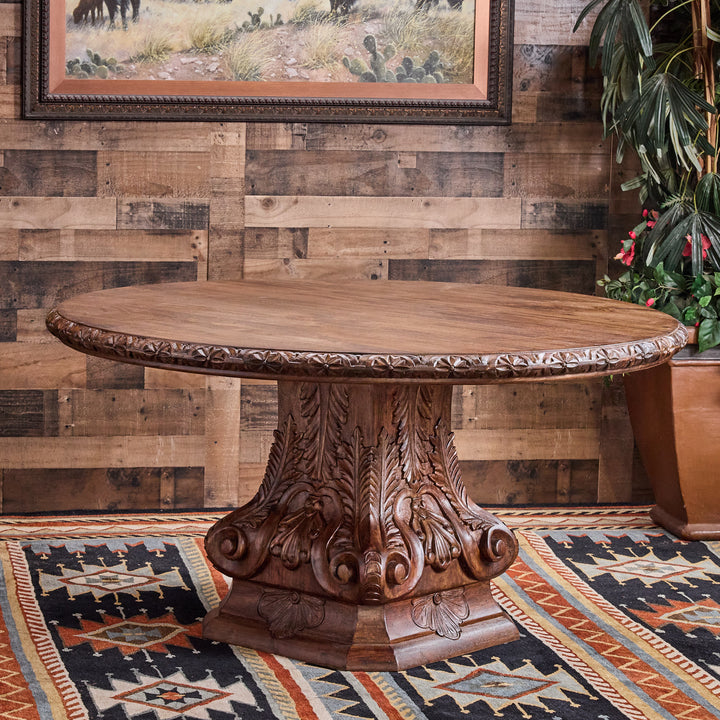 Amery Carved Dining Table