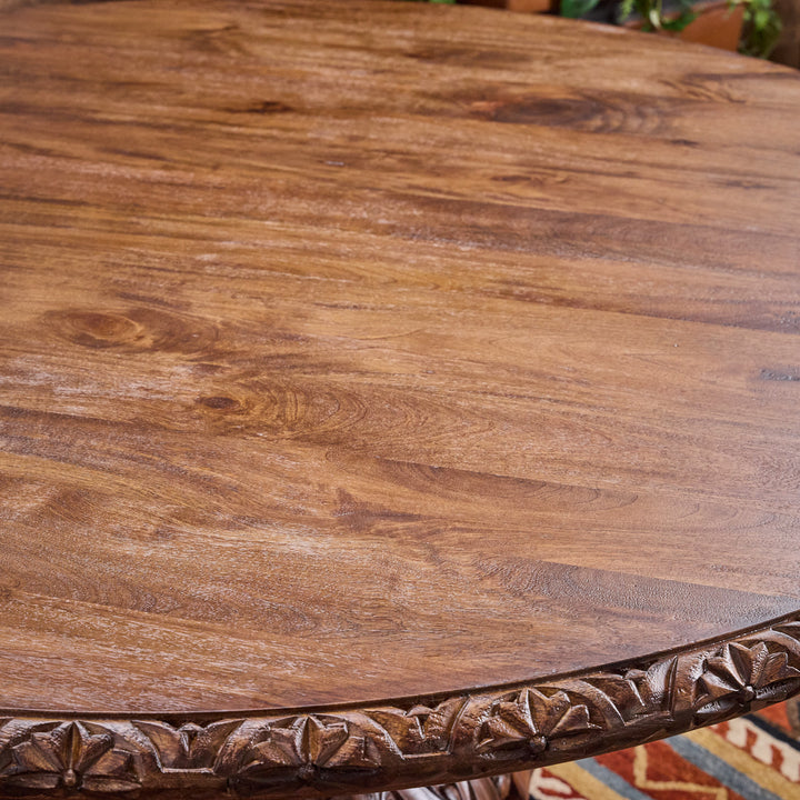 Amery Carved Dining Table