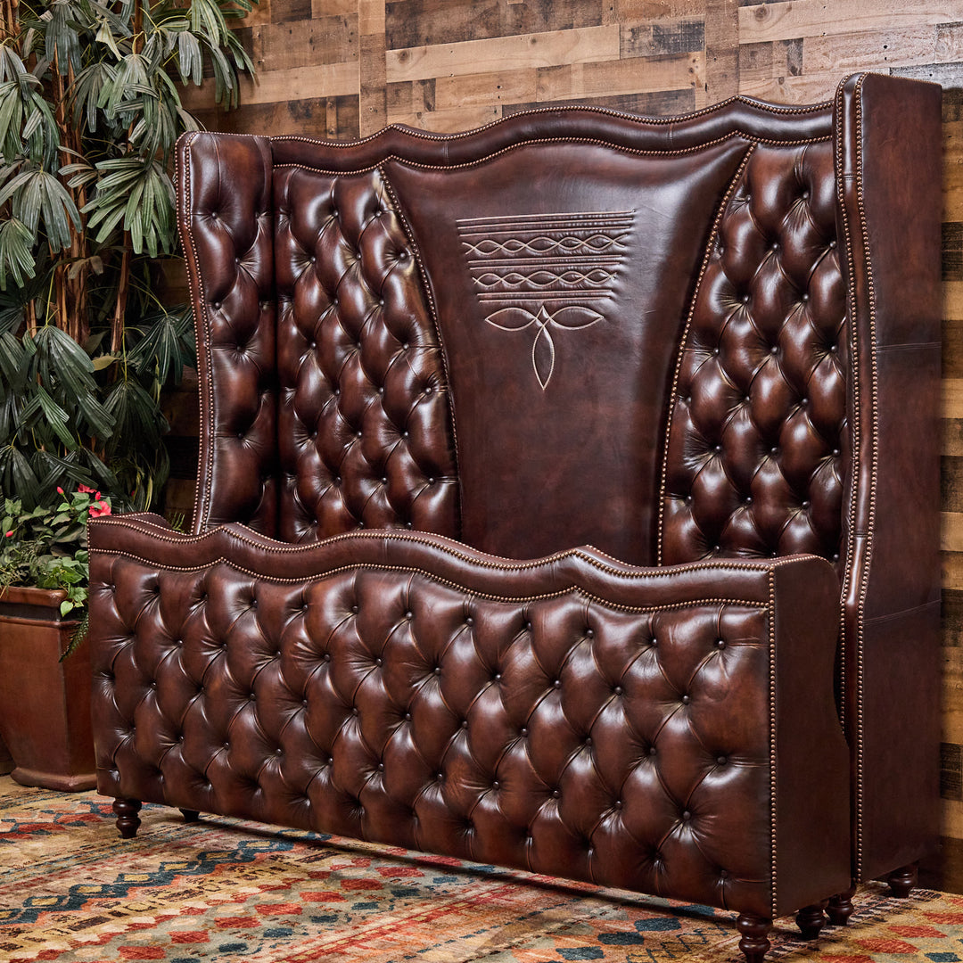 Frontier Morrow Bay Boot Stitch Leather Bed