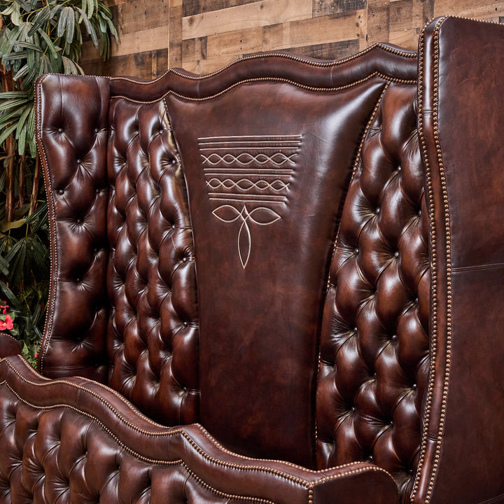 Frontier Morrow Bay Boot Stitch Leather Bed