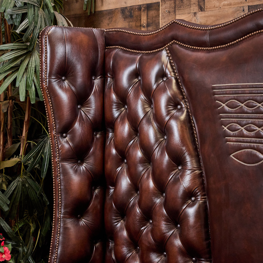 Frontier Morrow Bay Boot Stitch Leather Bed
