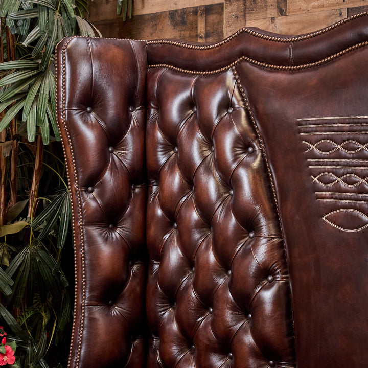 Frontier Morrow Bay Boot Stitch Leather Bed