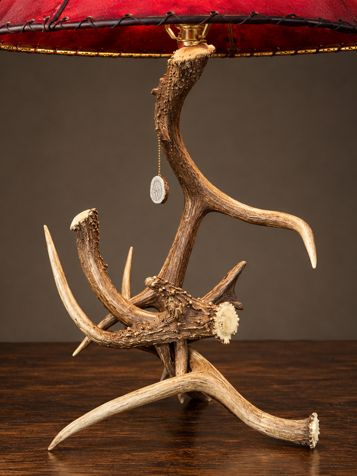 Texas Whitetail Antler Table Lamp