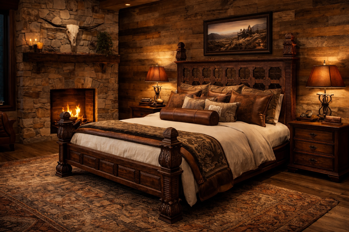 Iron Star Bed