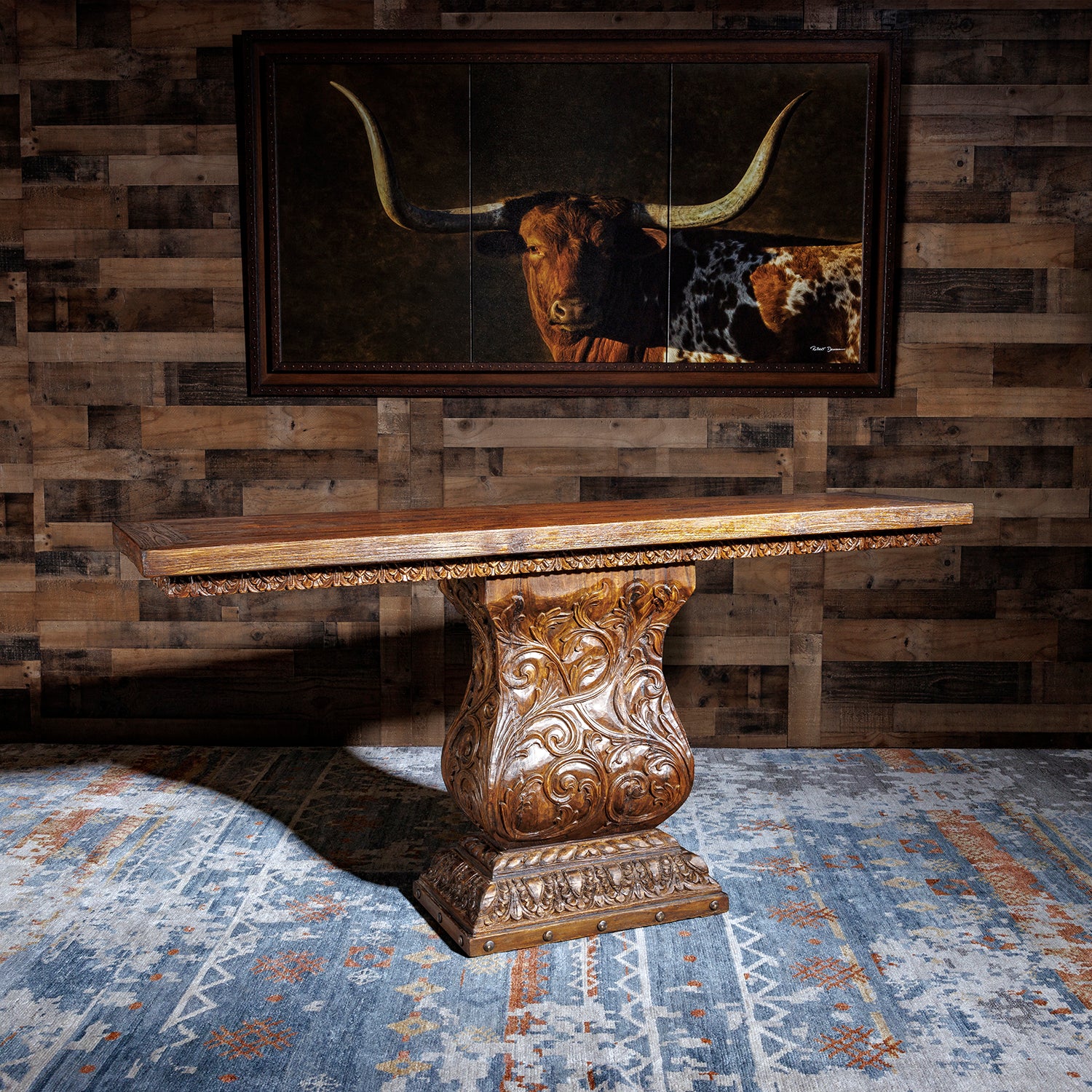Sacred Heart Console Table – Hat Creek Interiors