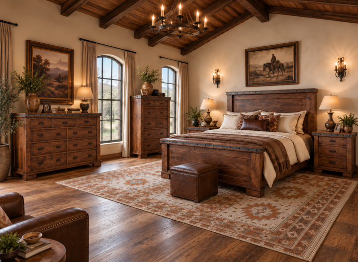 Montrose Western Hickory Bedroom Collection (** Each Piece Sold Separately **)