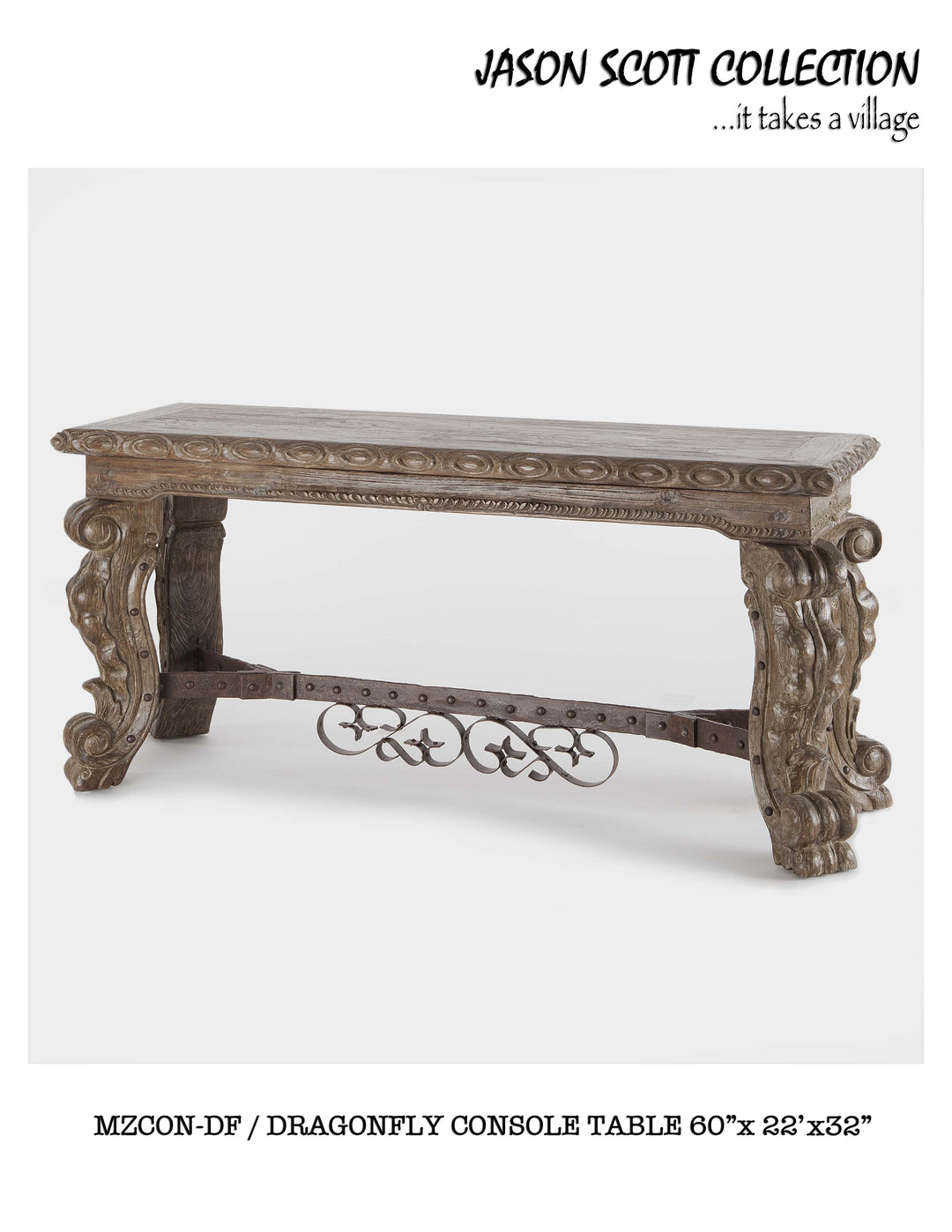 Dragonfly Console Table