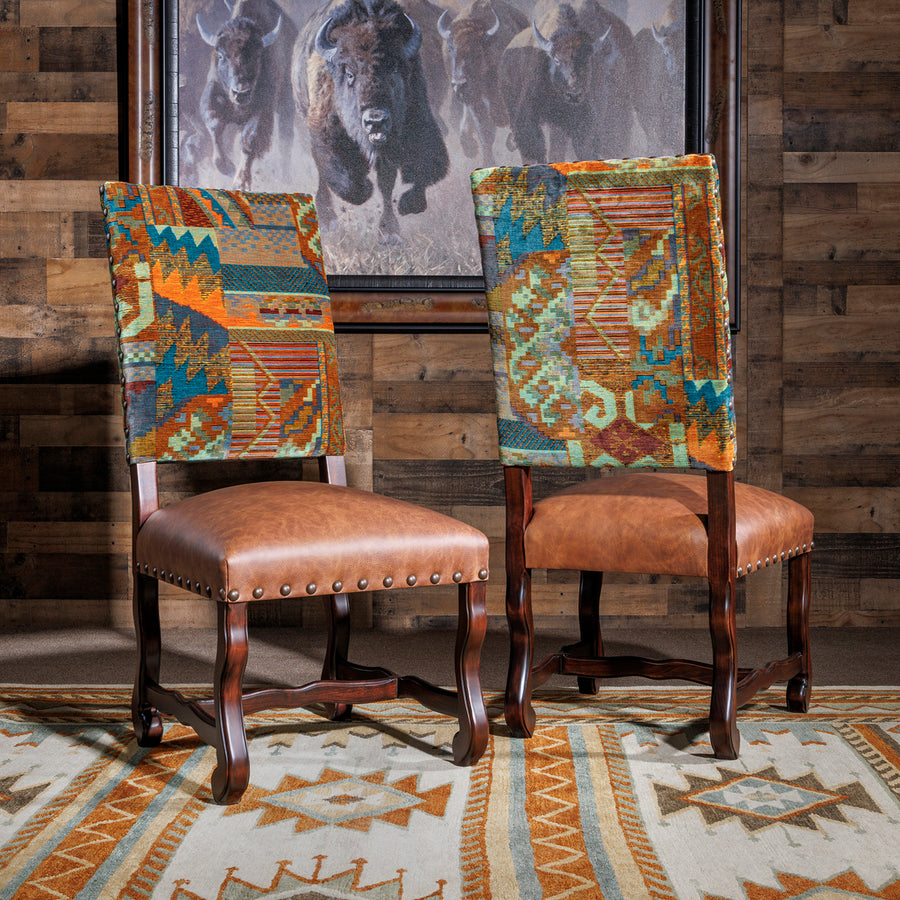 Upscale Western Dining Chairs – Hat Creek Interiors