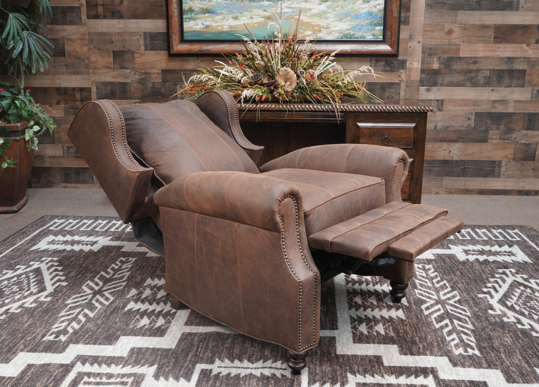Gaucho Distressed Leather Recliner