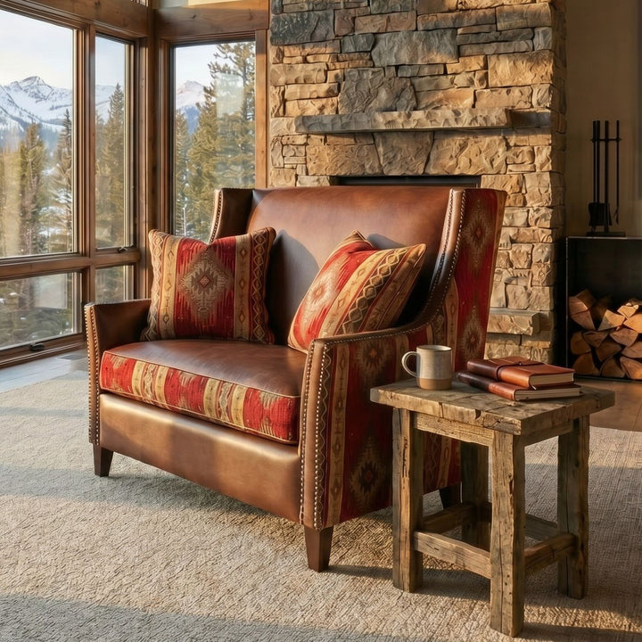Red Rock Southwestern Loveseat