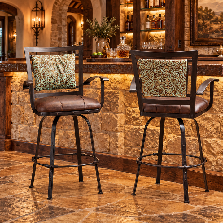 Stallion Iron Bar Stool
