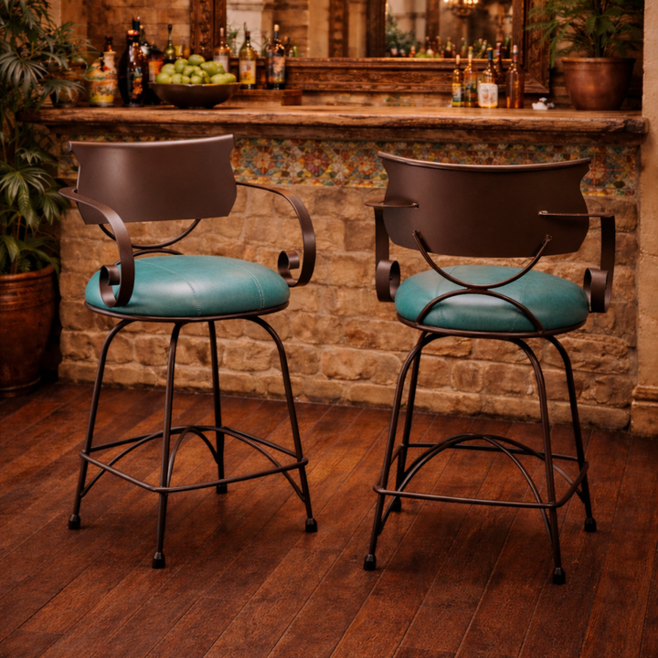 Sunset Valley Iron Bar Stool