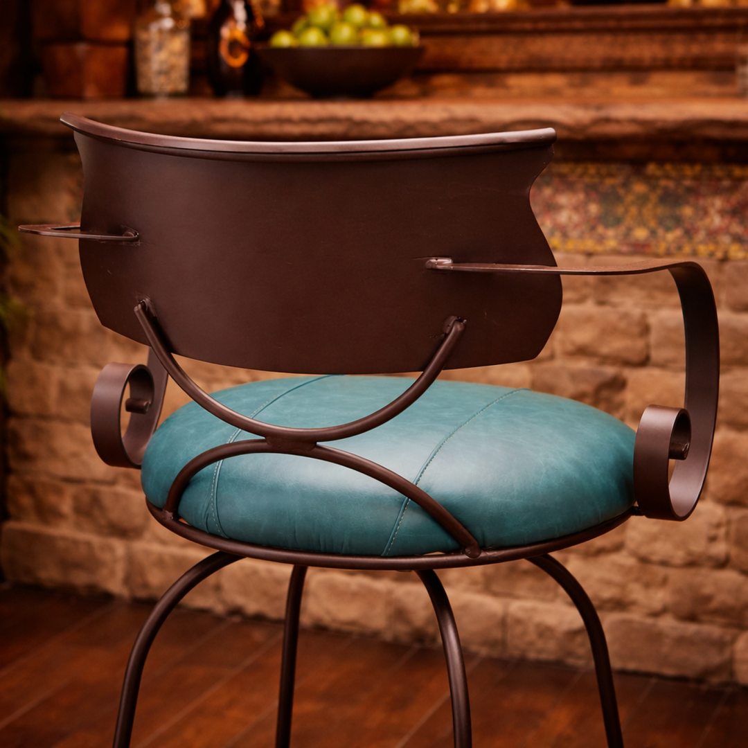 Sunset Valley Iron Bar Stool