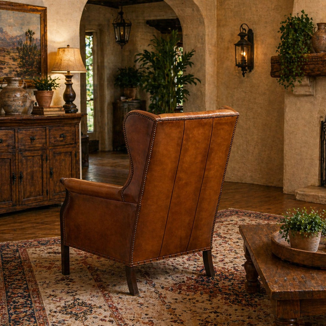 Sweetwater Western Leather Chair