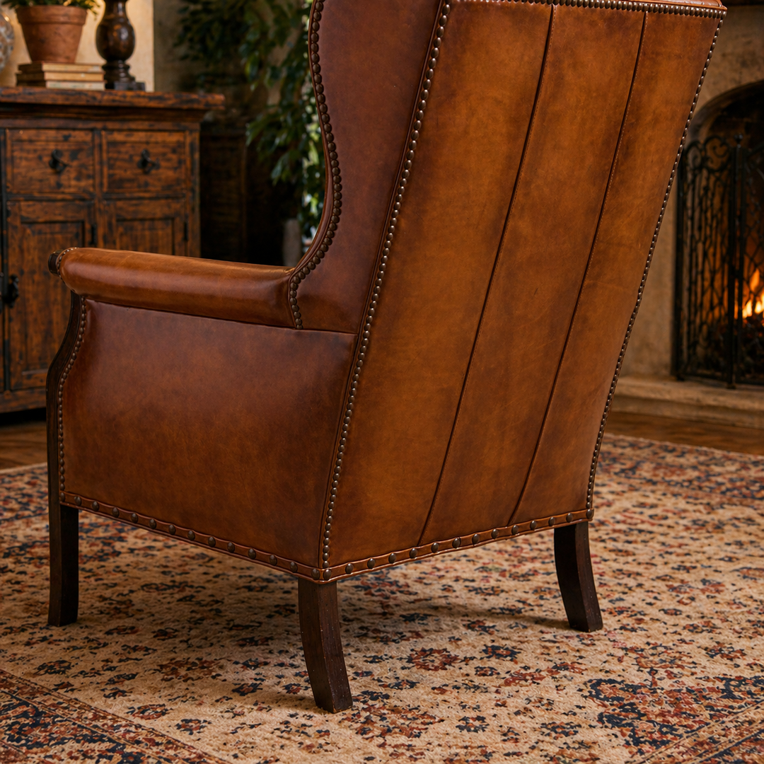 Sweetwater Western Leather Chair