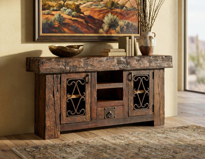 Carlito Reclaimed Wood Console Table