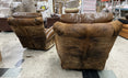 San Angelo Leather & Cowhide Recliner