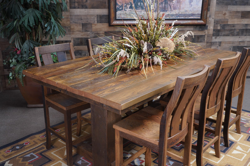 The Bozeman Industrial Ebony Barnwood Executive Desk With Built-in  Electric Monitor Lift