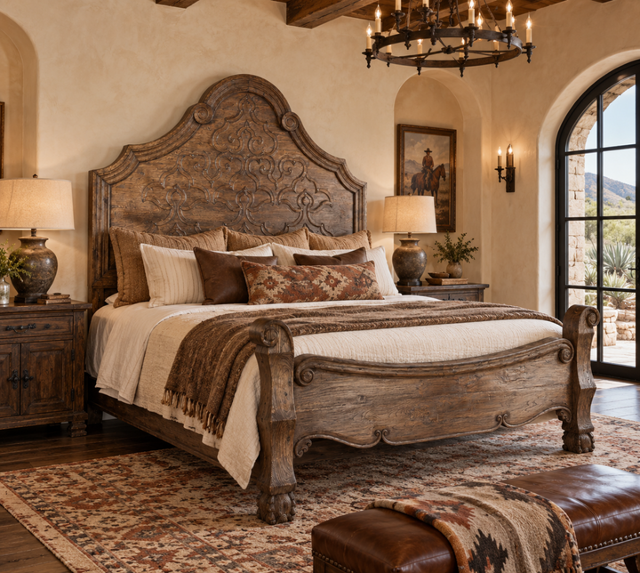 Smooth Bed (Morocco Carving)