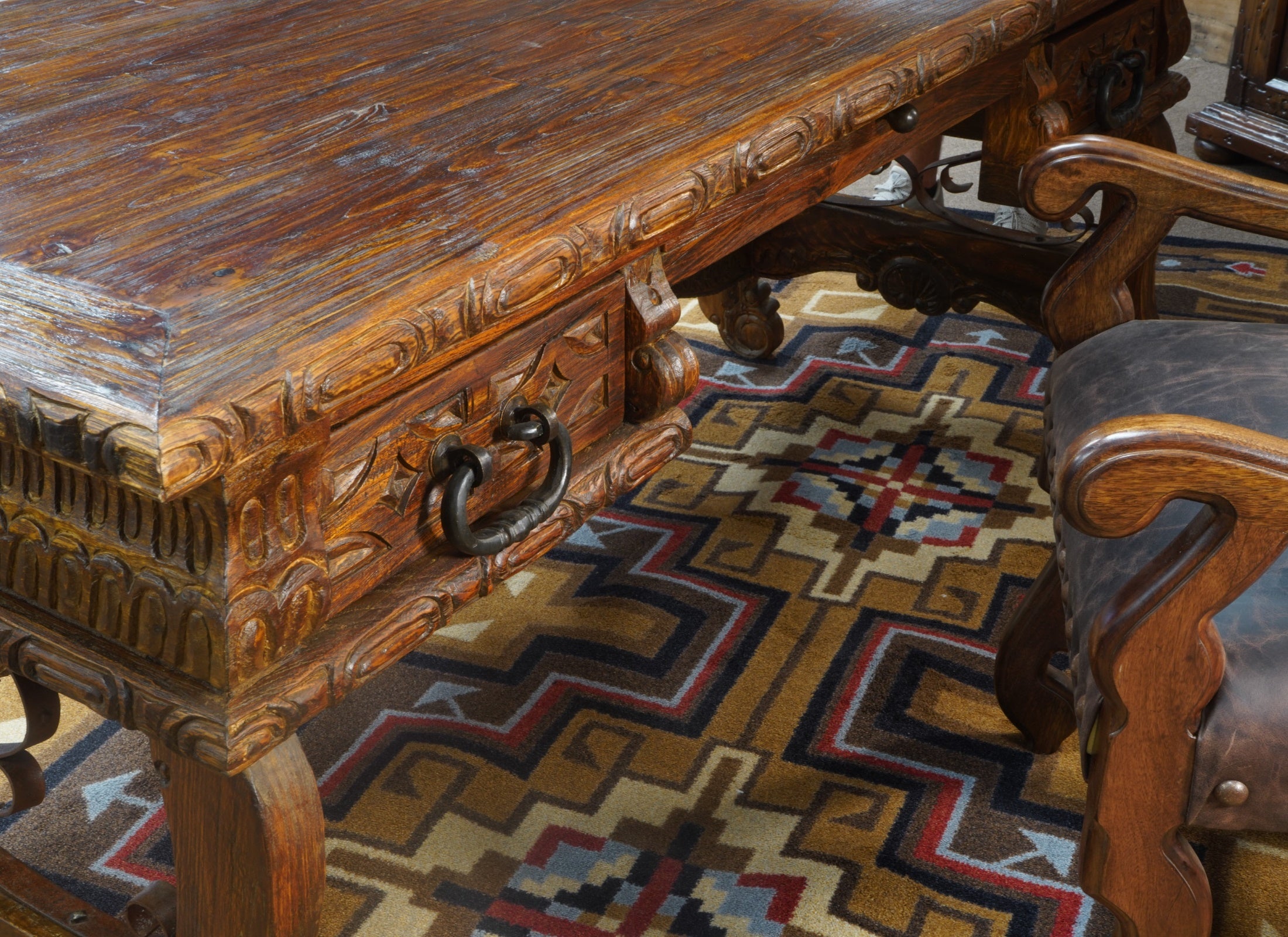 Spanish Prison Desk – Hat Creek Interiors
