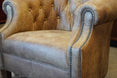 Leather Thinking Chair - Rawhide Leather