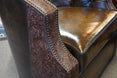 Saltillo Leather Swivel Chair