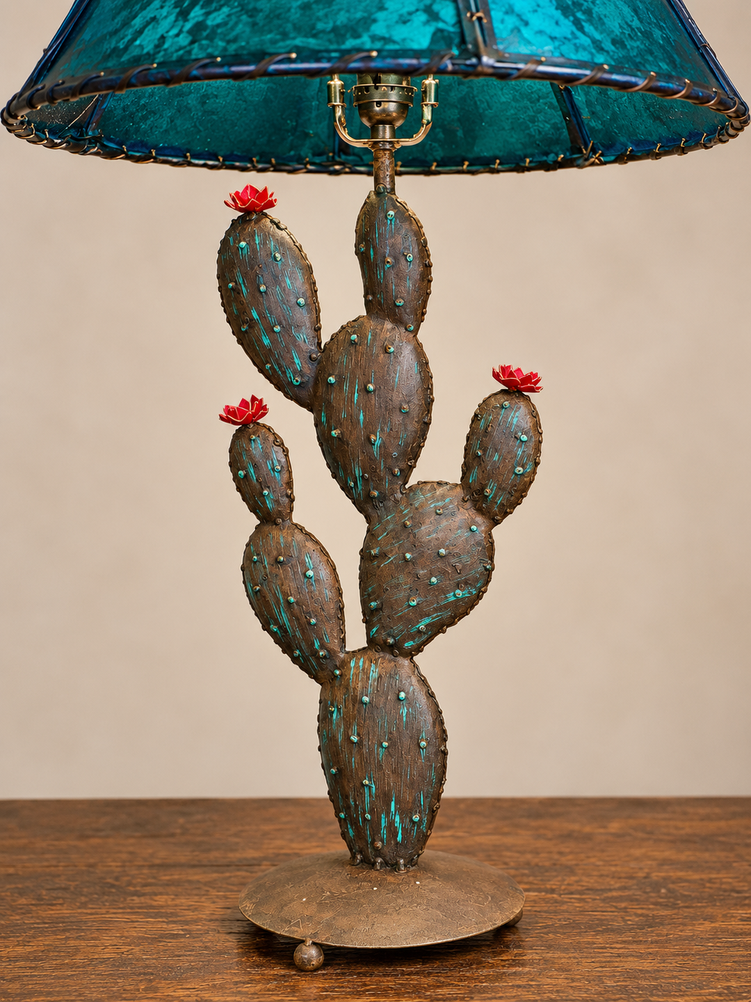 Cactus Table Lamp - Perfect For A Southwestern Style Home – Hat