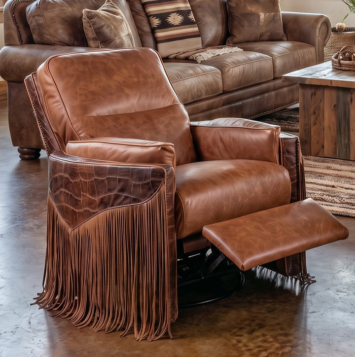 Western Reserve Leather Snug Recliner
