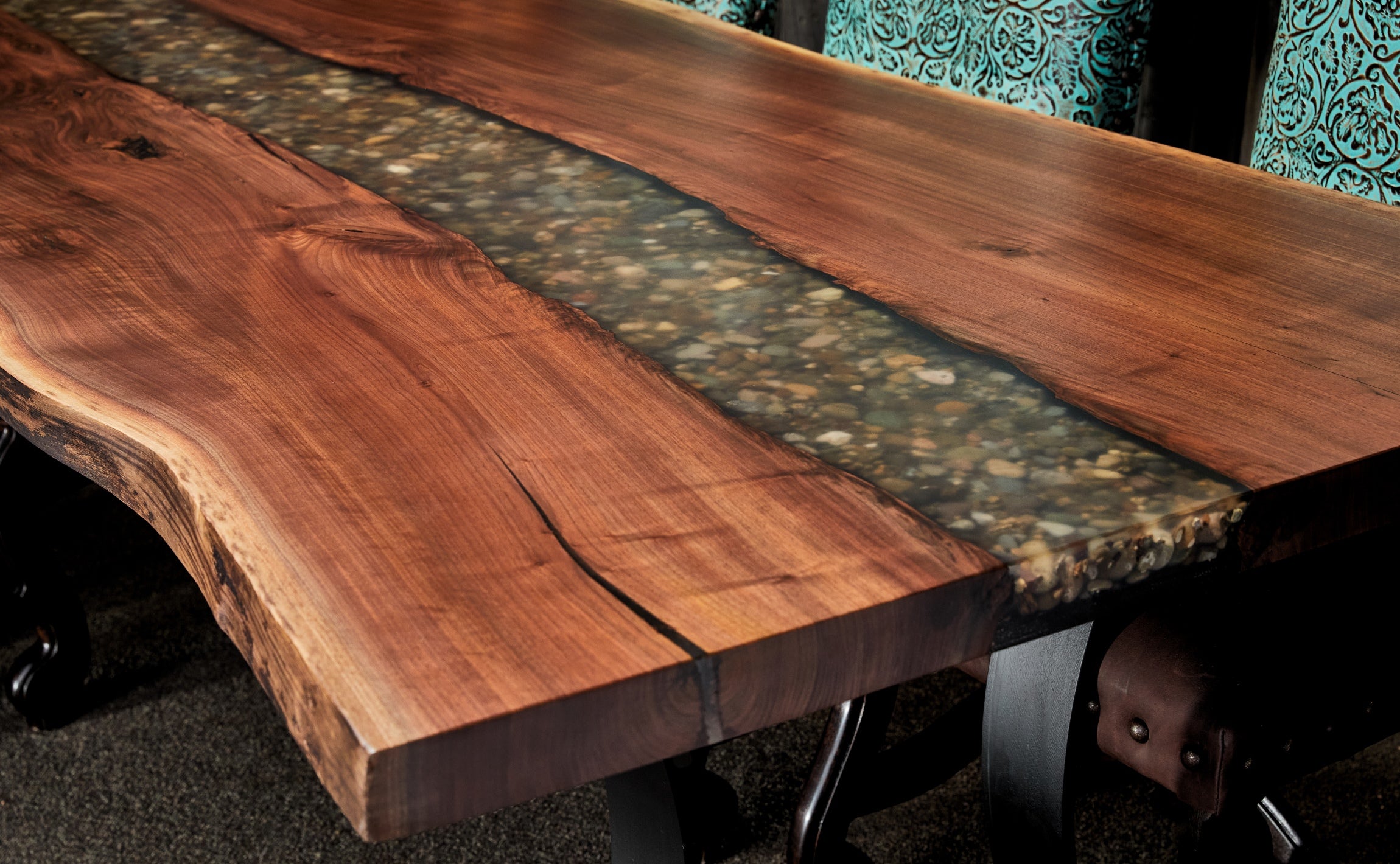 Walnut River Dining Table – Hat Creek Interiors