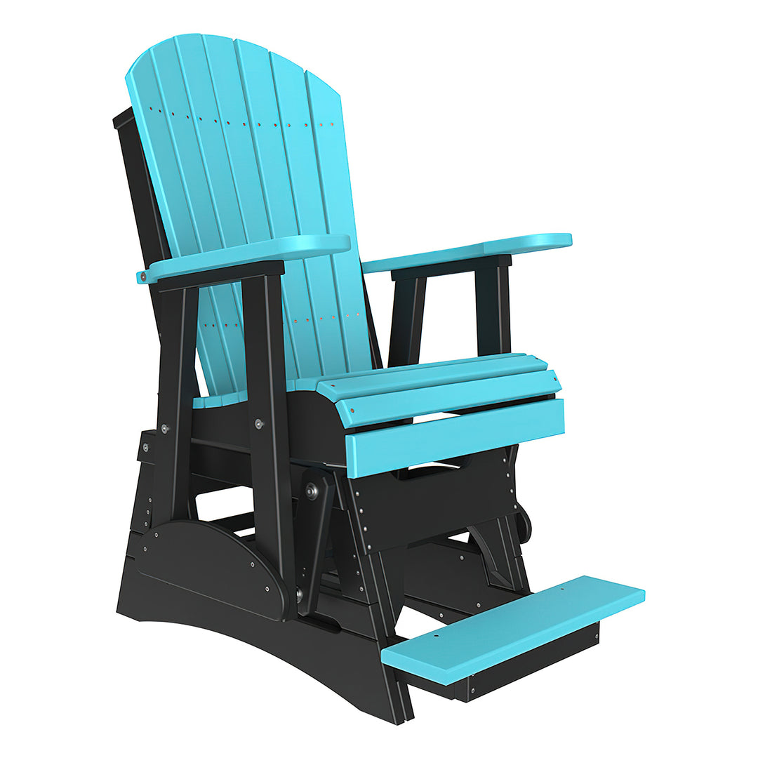 2' Adirondack Balcony Poly Glider Chair