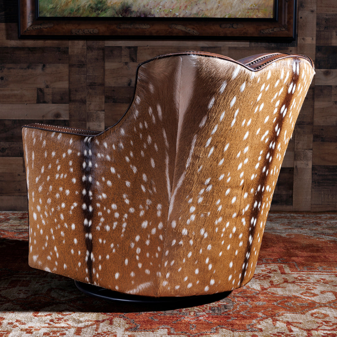 Buckhorn Western Axis Swivel Chair