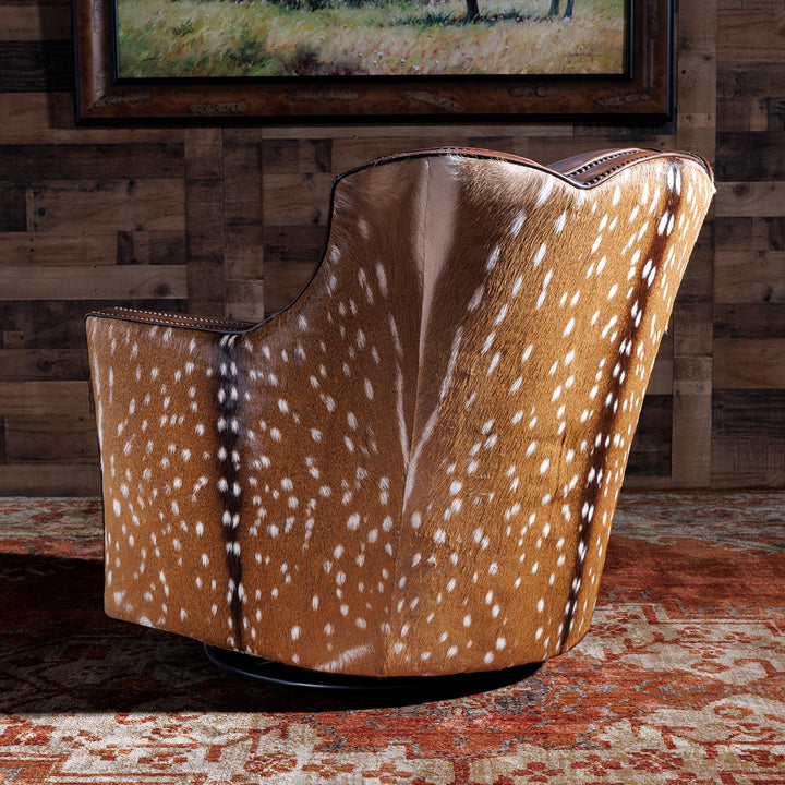 Buckhorn Western Axis Swivel Chair