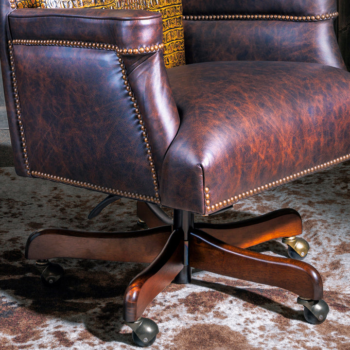 Gator Leather Office Chair