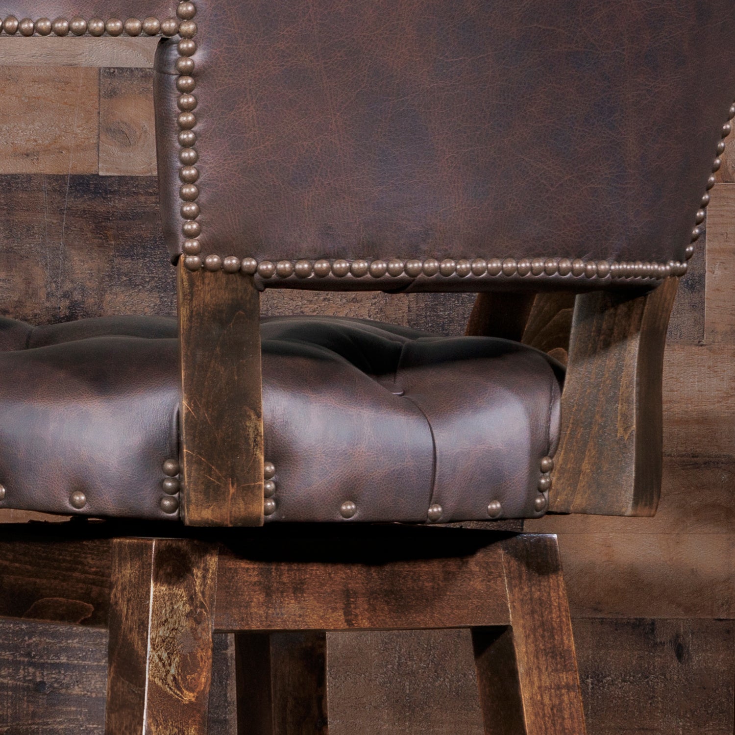Chisum Tuscany Leather Bar Stool | Authentic Chisum Bar Stools