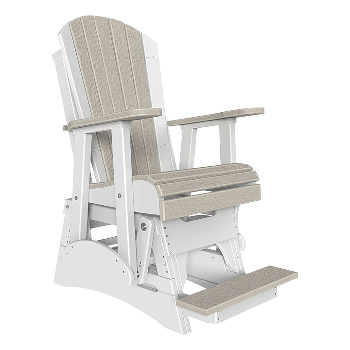 2' Adirondack Balcony Poly Glider Chair