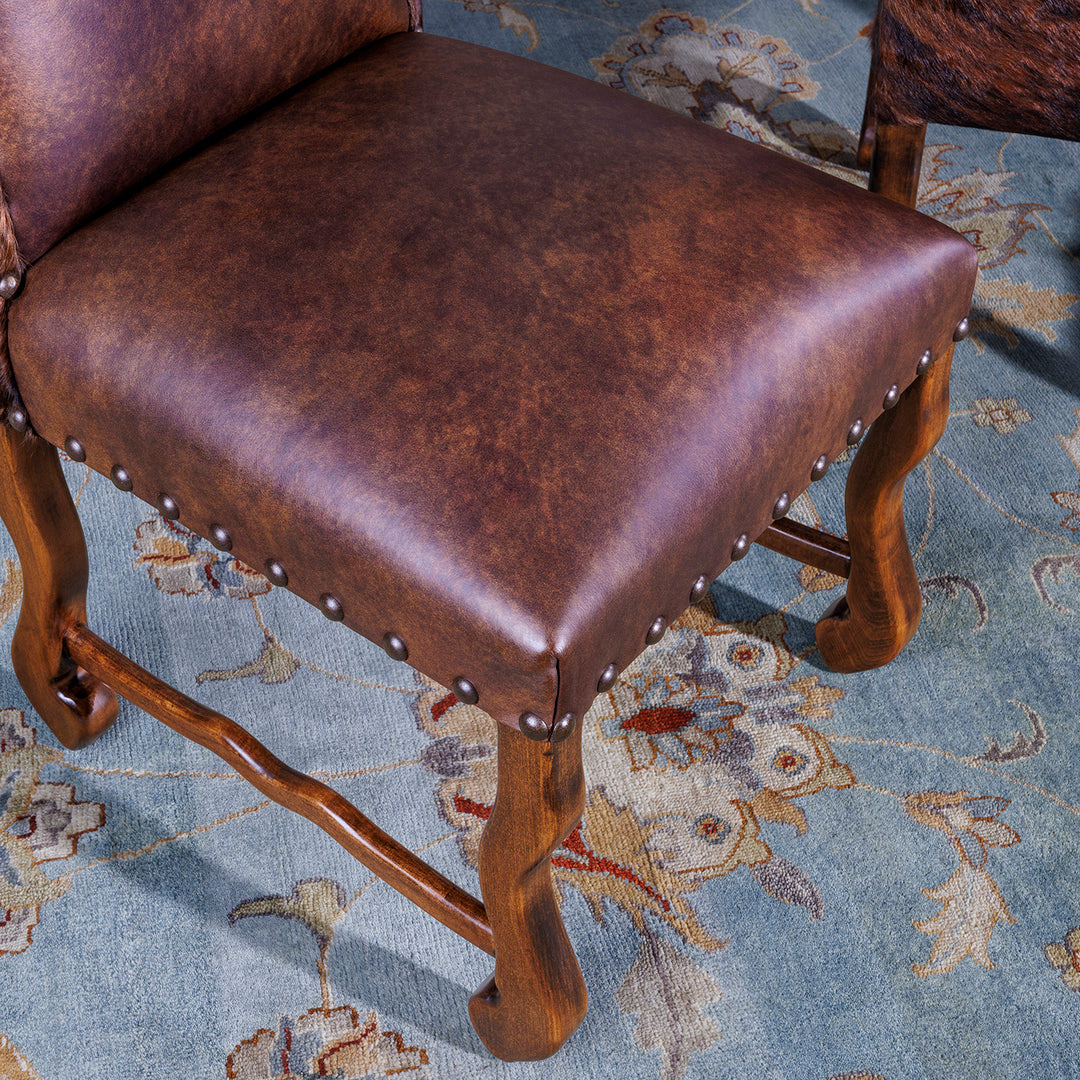 Sonoma Western Cowhide Dining Chair