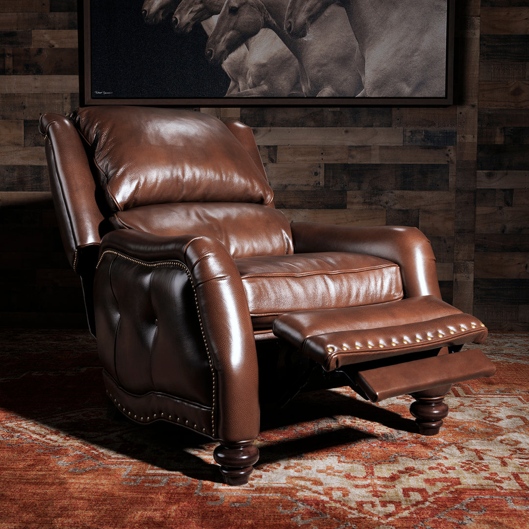 Sundance Western Leather Recliner - Brown