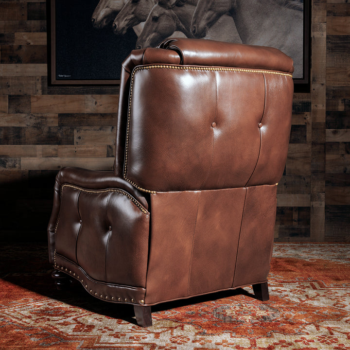 Sundance Western Leather Recliner - Brown