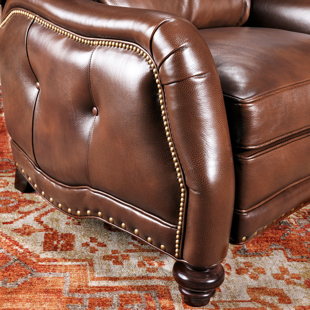 Sundance Western Leather Recliner - Brown