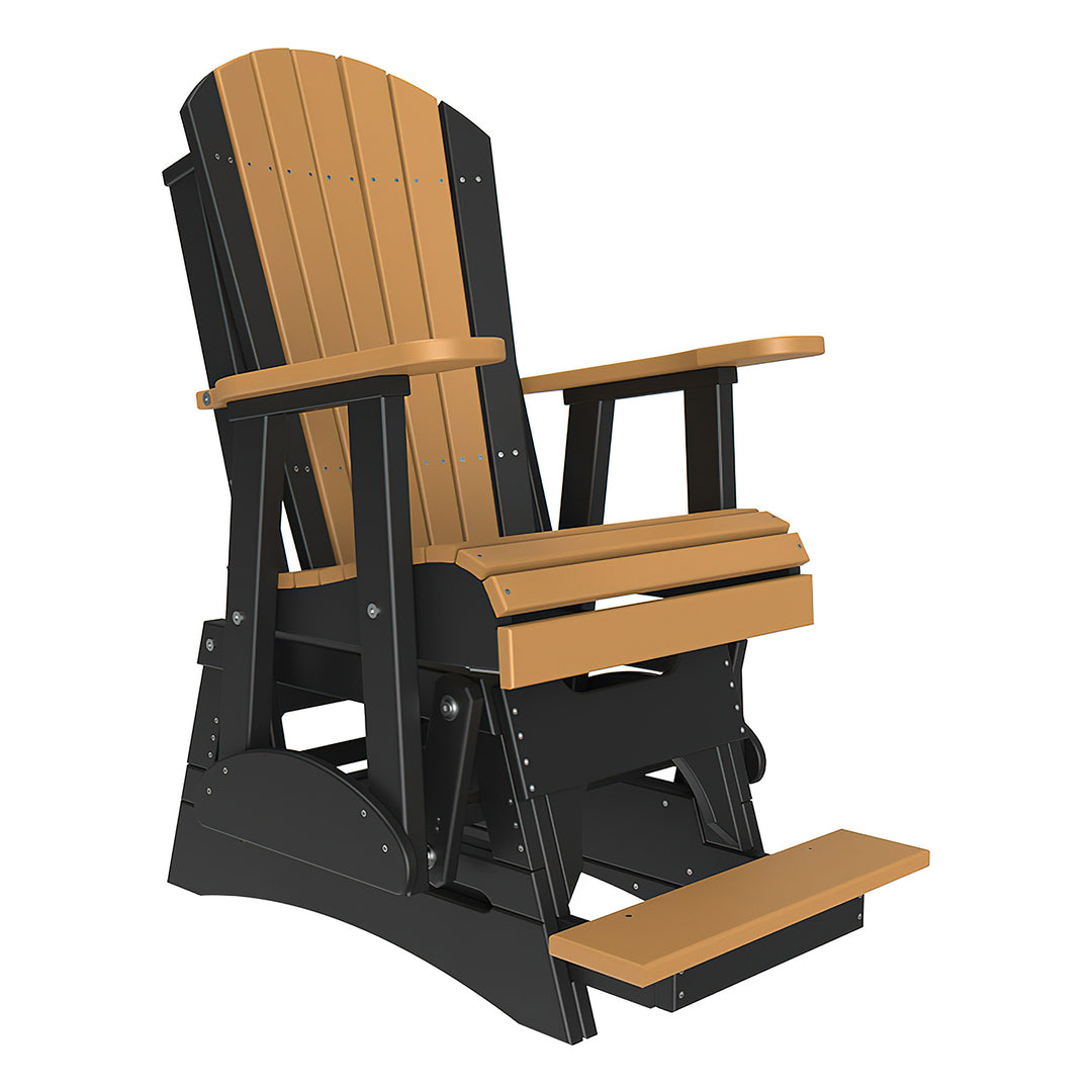 2' Adirondack Balcony Poly Glider Chair