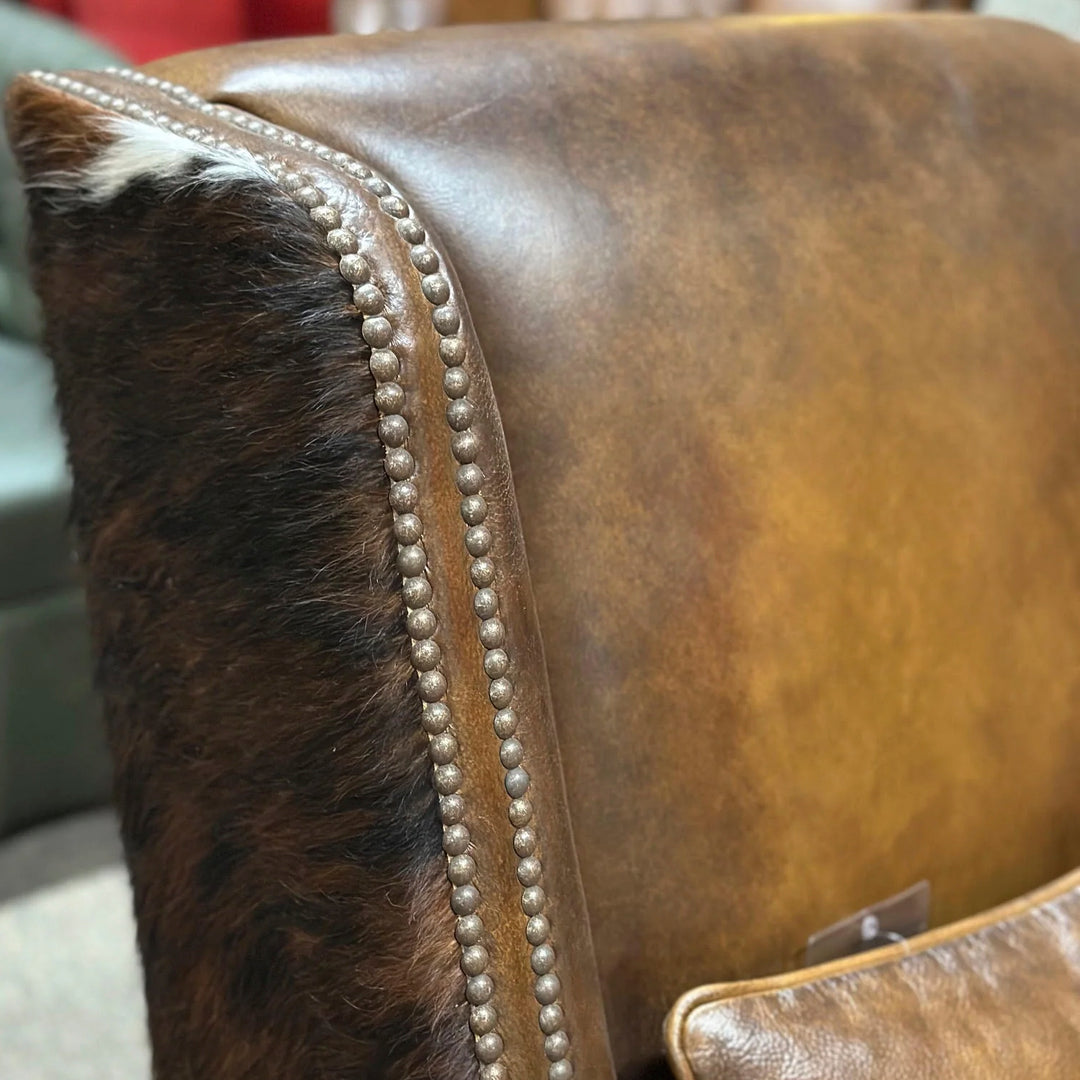 Cheyenne Western Leather Chair