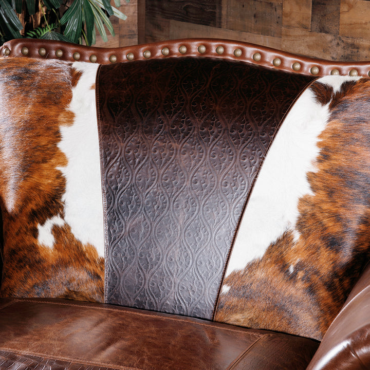 Royal Western Oversized Chair and Ottoman