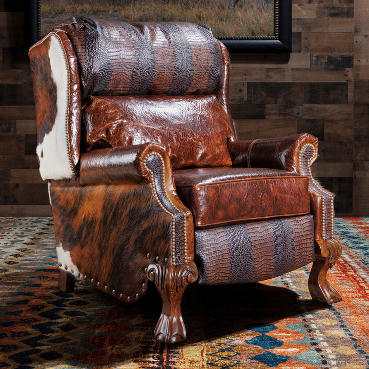 Santa Fe Venetian Leather Recliner