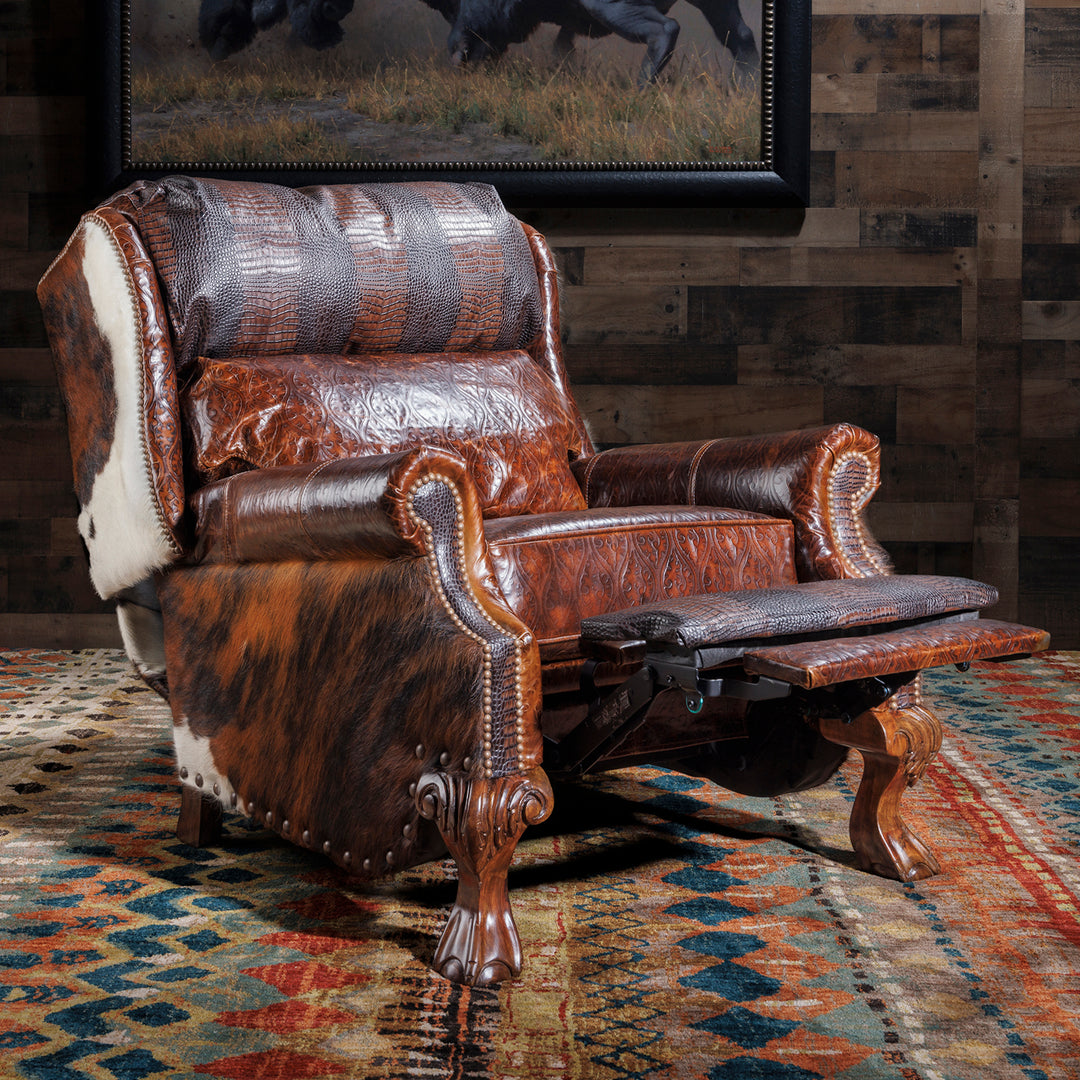 Santa Fe Venetian Leather Recliner