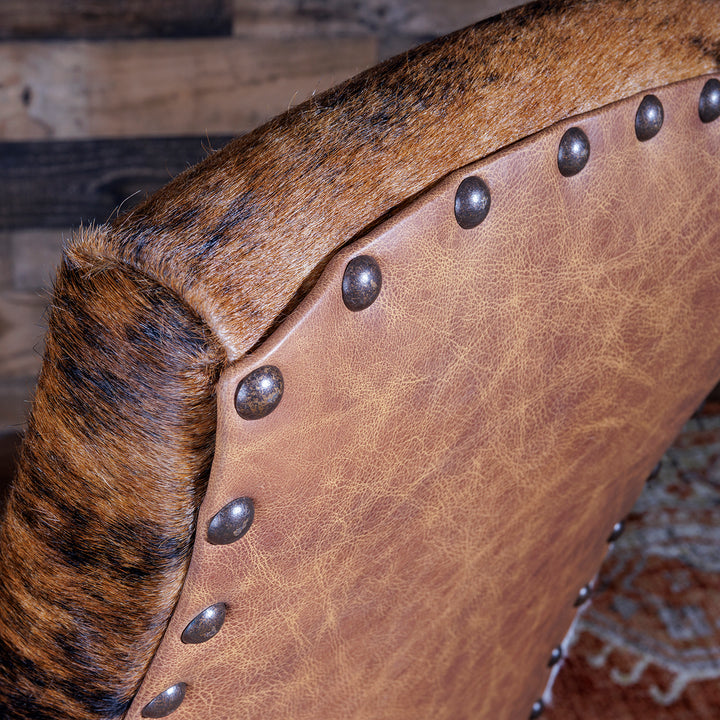 Bovina Western Cowhide Office Chair