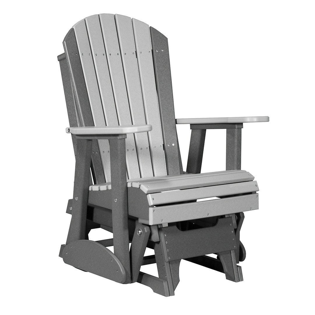 2' Adirondack Poly Glider Chair