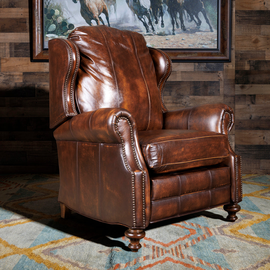 Dutton Push-Back Western Recliner – Hat Creek Interiors